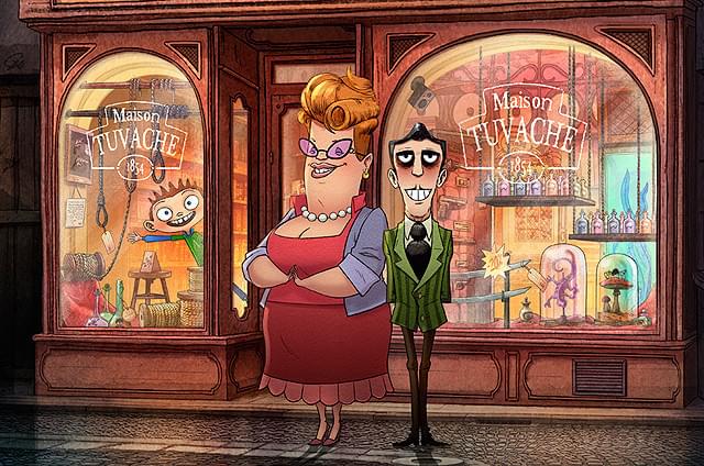 「スーサイド・ショップ」の一場面