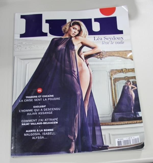 カンヌ最高賞受賞の仏女優レア・セドゥーが男性誌で大胆ヌード