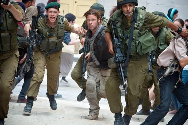 「ワールド・ウォーZ」の一場面