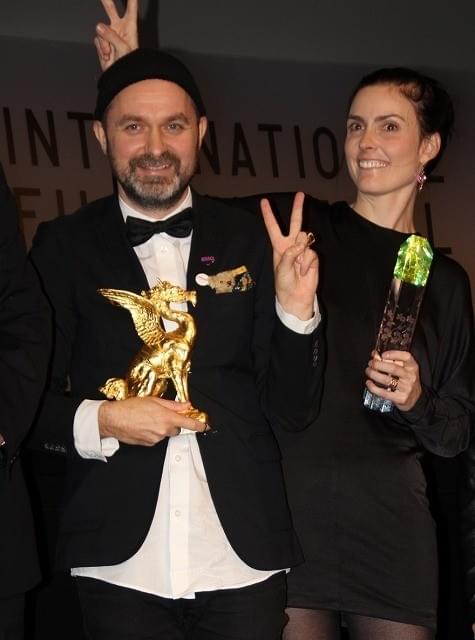 ルーカス・ムーディソン監督と原作者で妻のココ