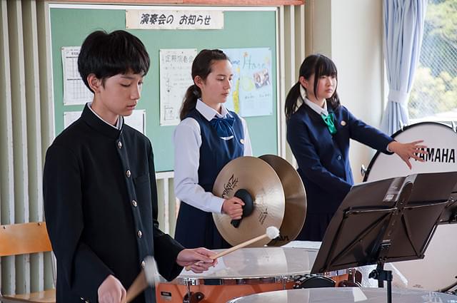 「楽隊のうさぎ」の一場面