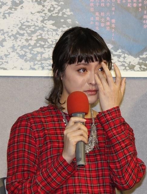 貫地谷しほり「感謝しかない」と感涙、玉木宏主演NHK時代劇「桜ほうさら」完成会見