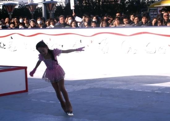 目指せ世界一！ 本田望結、スカイツリーの下でスケーティング