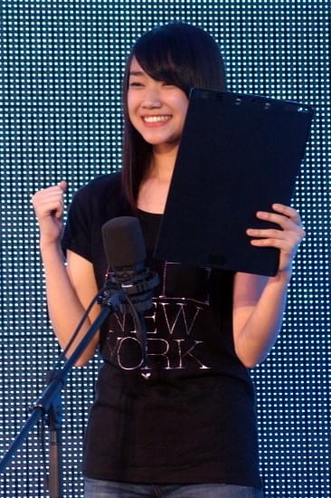 17歳“美声女”が激戦制し感涙… 剛力らと映画プリキュアでデビュー