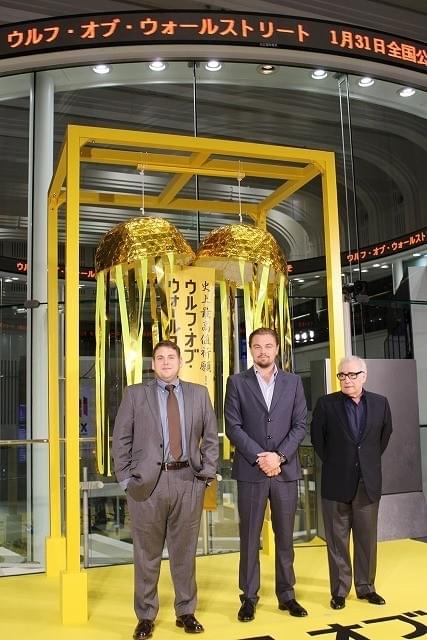 レオナルド・ディカプリオ、“東証”で会見！米俳優では初めての快挙