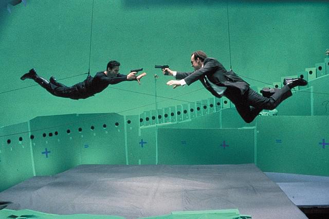 「マトリックス」の一場面