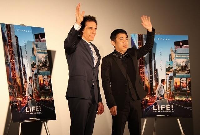 「LIFE!」ベン・スティラー5年ぶりに来日、初対面の岡村隆史をスカウト