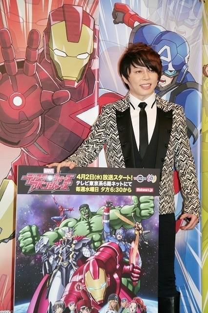 日本制作のアニメ「アベンジャーズ」4月放送 主題歌は西川貴教の新曲