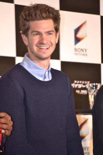 A・ガーフィールドら「スパイダーマン2」一行来日！ちびっ子にも大サービス