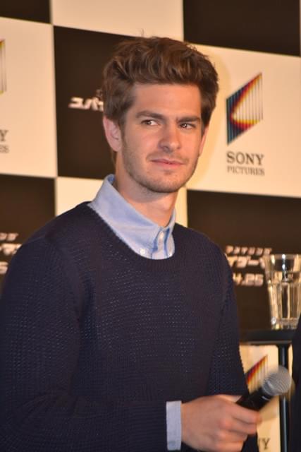 A・ガーフィールドら「スパイダーマン2」一行来日！ちびっ子にも大サービス