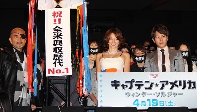 日本語吹き替え版で声優を務める竹中直人、米倉涼子、溝端淳平