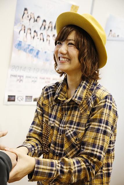 SKE48として握手会にも 参加した宮澤佐江