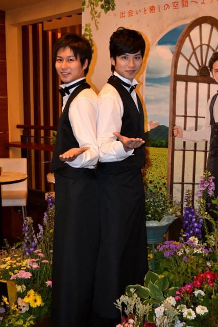 三上真史＆滝口幸広、カフェ「MeeT CAFE」でおもてなし宣言