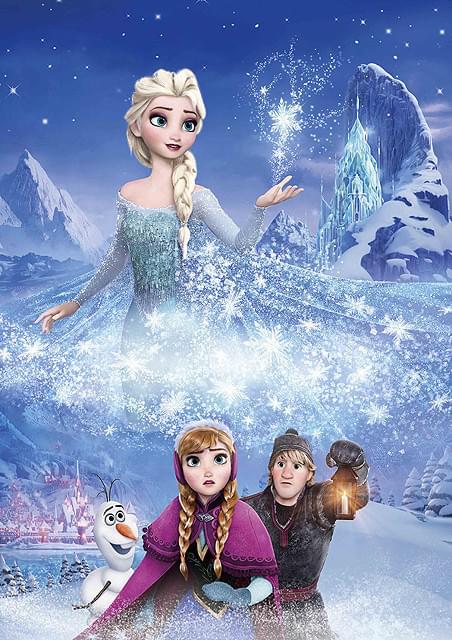 大ヒット中のアニメ映画「アナと雪の女王」