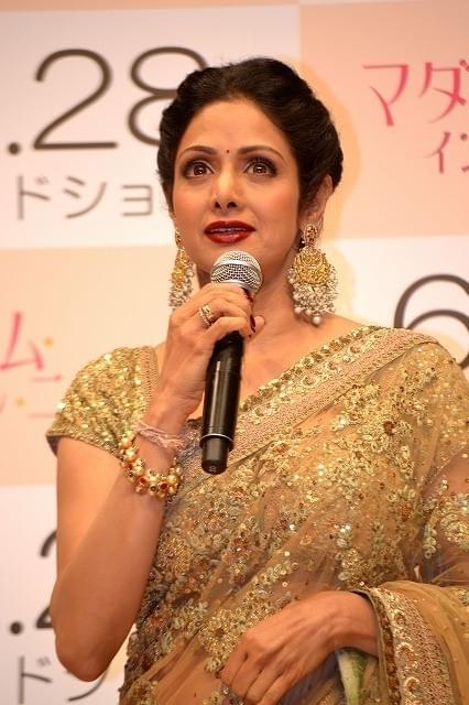 ボリウッドの大スター・シュリデビが来日！安倍昭恵夫人も15年ぶりの銀幕復帰を祝福