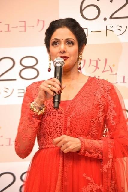 ボリウッドの大スター・シュリデビが来日！安倍昭恵夫人も15年ぶりの銀幕復帰を祝福