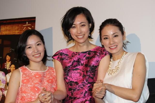 三姉妹を演じた吹石一恵、徳永えり、吉田羊