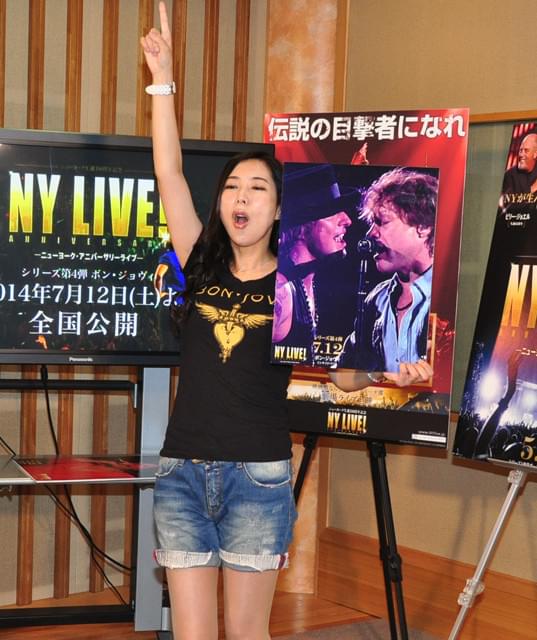 椿鬼奴が「NY ANNIVERSARY LIVE!」予告編でボン・ジョヴィと共演!?