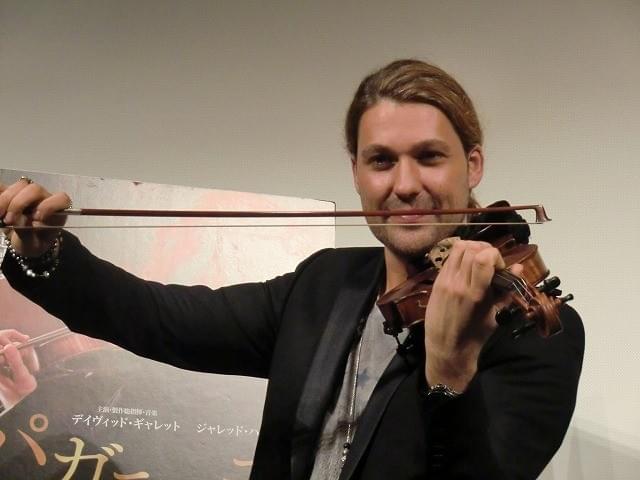 「パガニーニ」演じたイケメンバイオリニストデイビッド・ギャレットが来日！