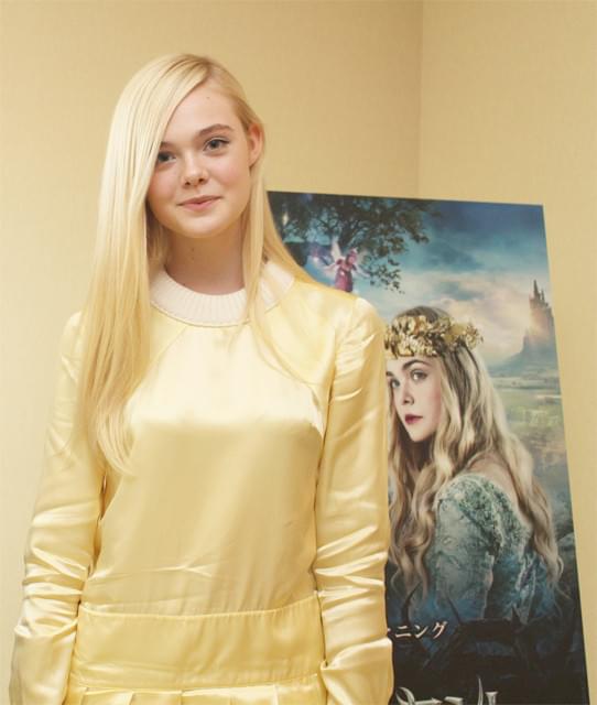 アンジー絶賛の若手女優エル・ファニング「マレフィセント」を語る