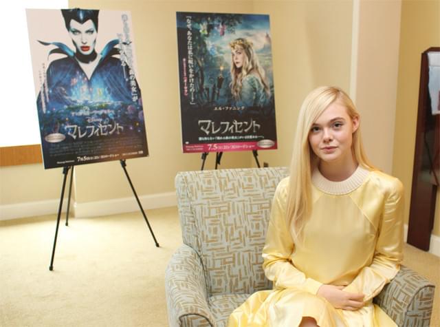 アンジー絶賛の若手女優エル・ファニング「マレフィセント」を語る