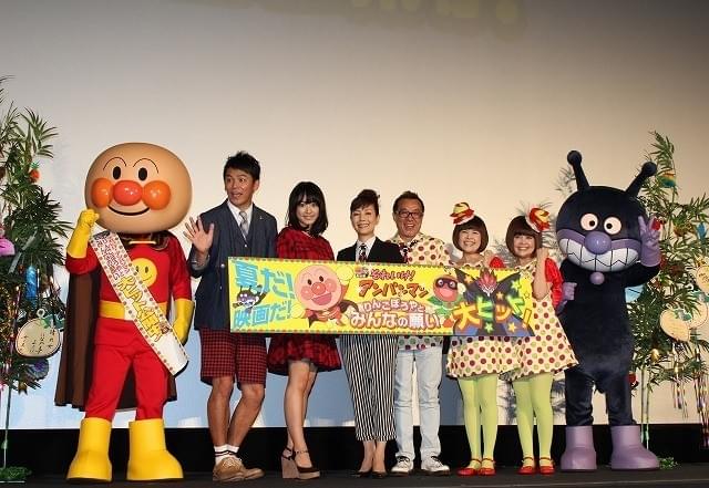 戸田恵子「アンパンマン」初日挨拶に“初登場” やなせ氏に思いはせる