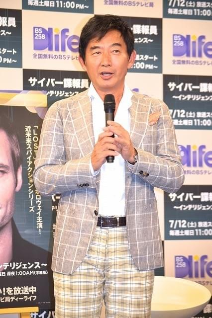 石田純一、愛妻・東尾理子から飛び蹴り食らう「彼女は優秀な諜報員」
