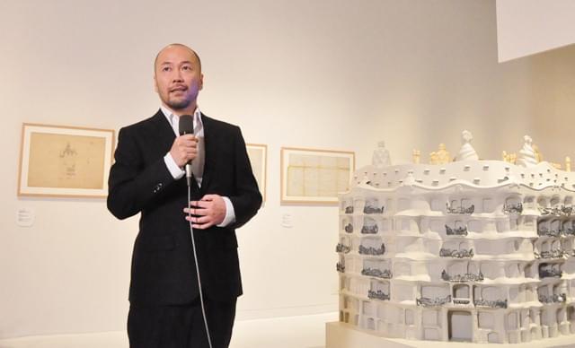 井上雄彦、間に合った！ガウディの世界観40点描き下ろし「完成は今朝」