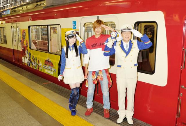「烈車戦隊トッキュウジャー」×鉄道4社局コラボ！ラッピング車両がお披露目