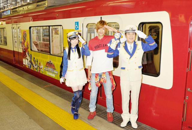 「烈車戦隊トッキュウジャー」×鉄道4社局コラボ！ラッピング車両がお披露目