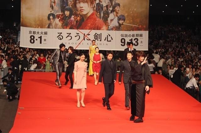 佐藤健「激し過ぎでしょ！」 ついに完成「るろ剣」新作をファン4000人熱烈歓迎