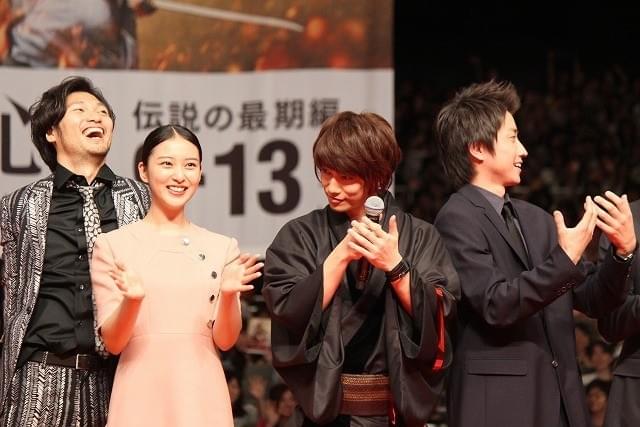 佐藤健「激し過ぎでしょ！」 ついに完成「るろ剣」新作をファン4000人熱烈歓迎