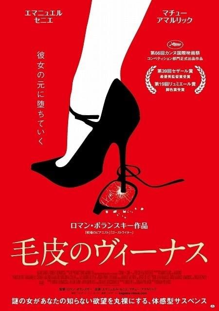 「毛皮のヴィーナス」日本版ポスタービジュアル