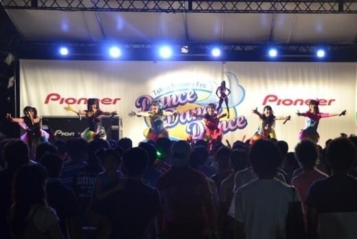 地下LIVEアイドル競演、豊洲ビーチ熱狂