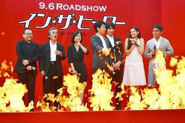 「イン・ザ・ヒーロー」唐沢寿明、ファンに熱烈メッセージ！福士蒼汰、寺島進らも胸を張る