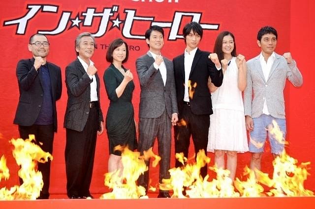 「イン・ザ・ヒーロー」唐沢寿明、ファンに熱烈メッセージ！福士蒼汰、寺島進らも胸を張る