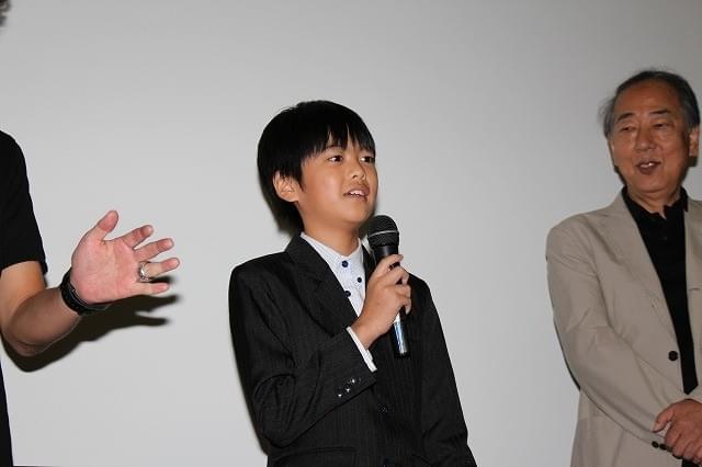 子役の竜跳くん、主演作「ショートホープ」初日に緊張で「ガクガク」