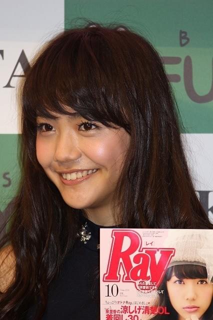 松井愛莉がRay初表紙 「GTO」共演のAKIRAもエール