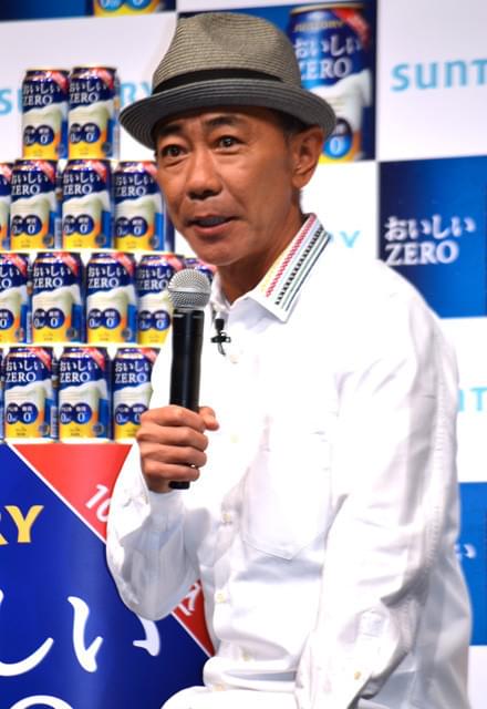 木梨憲武「おいしいZERO」CMで振分親方と共演「もう“ふりかけ”親方じゃない！」