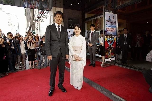 モントリオール入りした吉永小百合と阿部寛