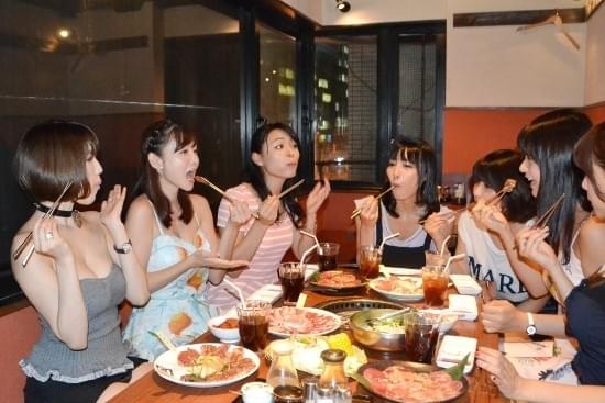 篠崎、杉原、川村、森下ら“肉食女子”宣言！男より肉LOVEな部員募集