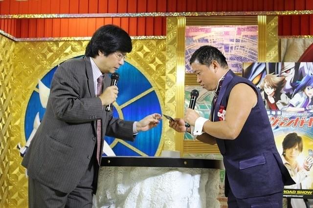 スギちゃん、ブシロード1日副社長就任 「ワイルドな経営方針」に社員から喝さい