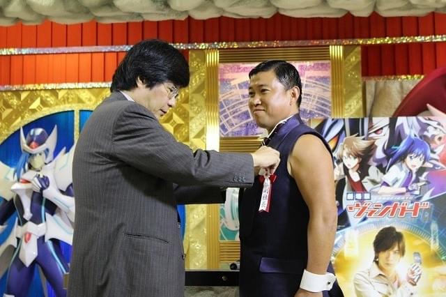 スギちゃん、ブシロード1日副社長就任 「ワイルドな経営方針」に社員から喝さい