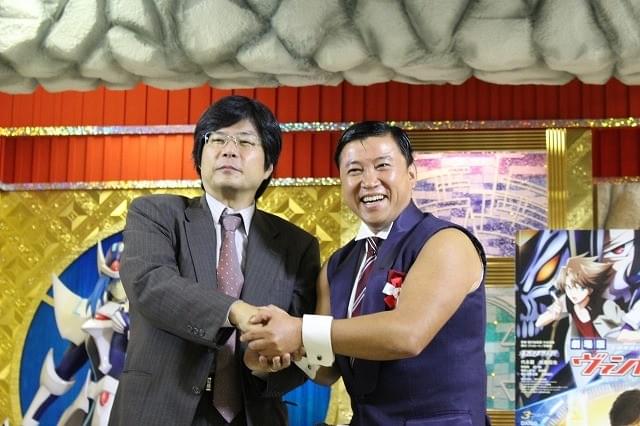 スギちゃん、ブシロード1日副社長就任 「ワイルドな経営方針」に社員から喝さい