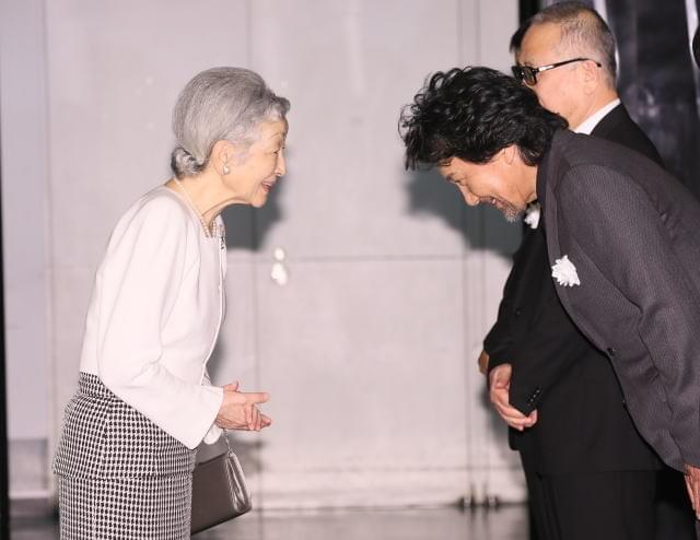 皇后陛下「蜩ノ記」ご高覧、役所広司＆岡田准一は感激しきり