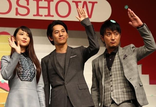武井咲、「クローバー」試写会で「関ジャニ∞」大倉にムチャぶり