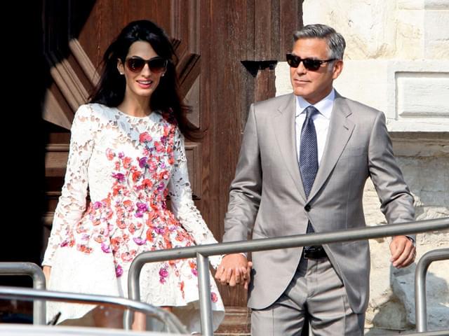 ジョージ・クルーニー、ベネチアで挙式！