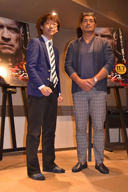 高田延彦＆三四郎・小宮浩信、シュワ最新作「サボタージュ」アフレコで大興奮