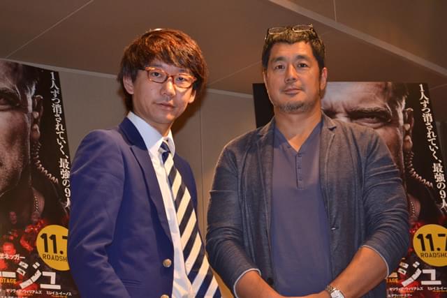 高田延彦＆三四郎・小宮浩信、シュワ最新作「サボタージュ」アフレコで大興奮