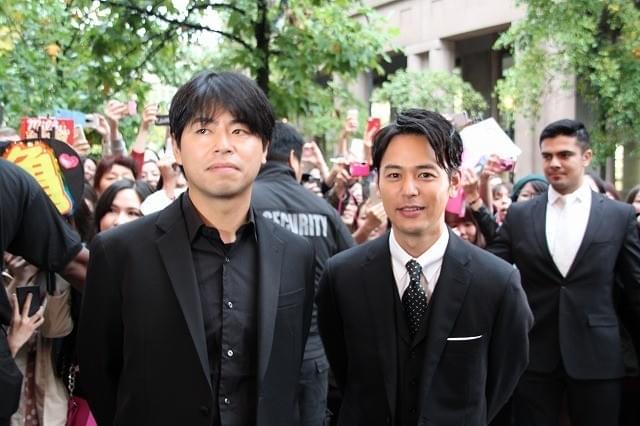 バンクーバー国際映画祭に参加した妻夫木聡と石井裕也監督